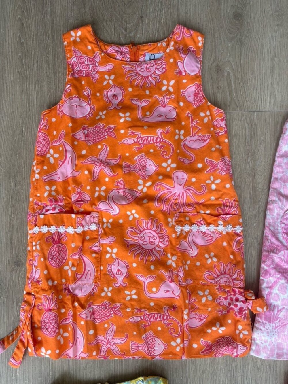 Lilly Pulitzer Dress Lot Toddler Girls Shift Dress Size 4 5 Shorts Dresses - Picture 3 of 15